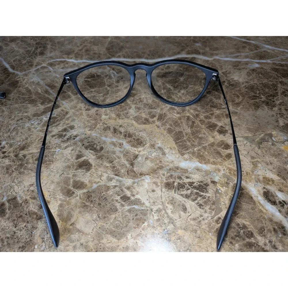 Ray-Ban RB 4171 ERIKA 622/8g Women's  Black Round Sunglasses 54-18 145